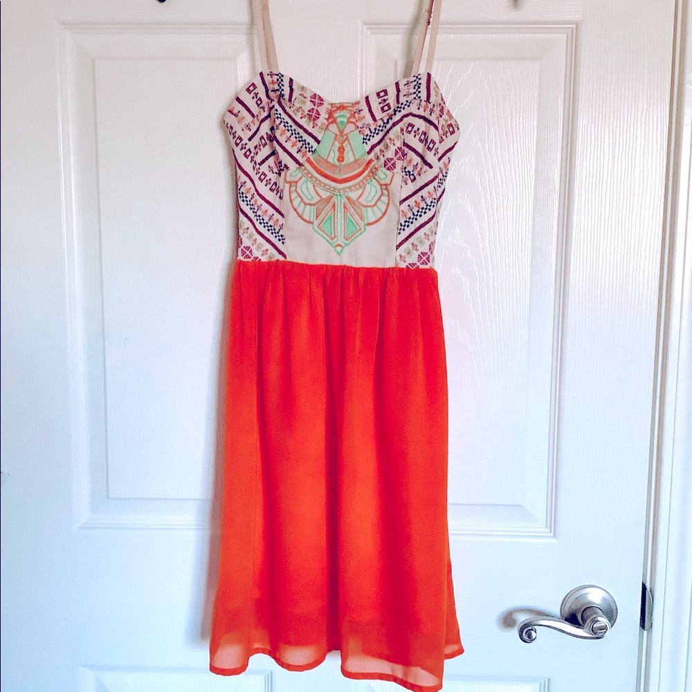 Flying Tomato Boho Mini Sundress